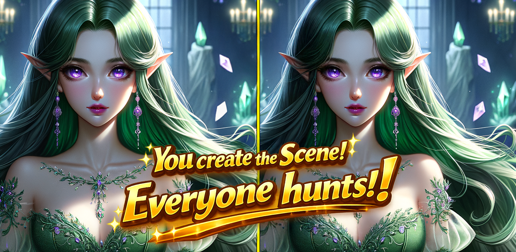 You create the Scene! Everyone hunts!
